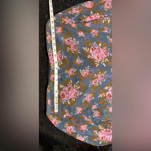 Matilda Jane Pink and Blue Sheer Floral Dress. The Nines. Size L. Great Cond - Picture 10 of 15